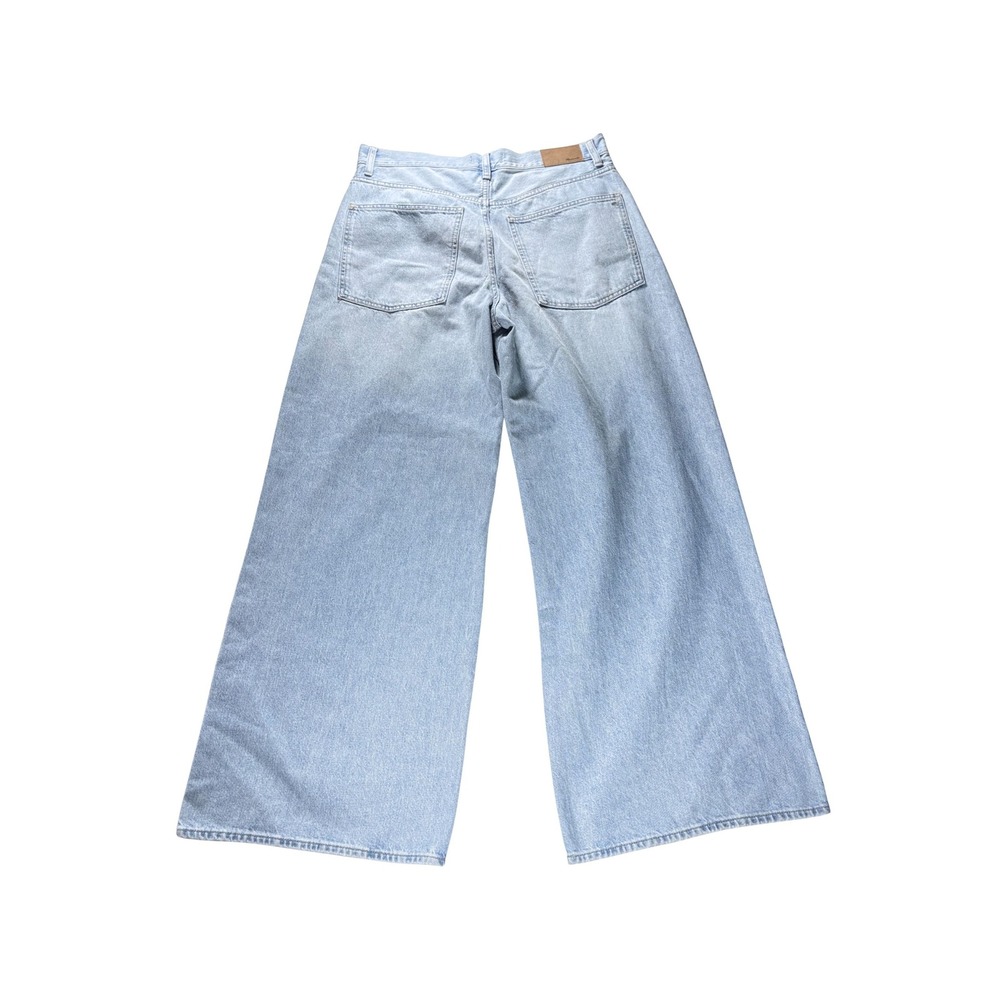 Madewell Alessio Superwide Leg Jeans W30 Light Wash High Waist 90s Style NWT - Picture 2 of 4